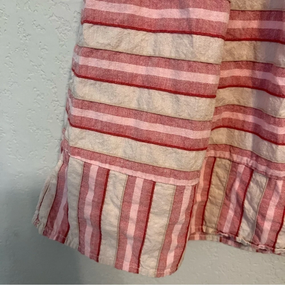 Oshkosh B'Gosh Pink & Red Striped Dress